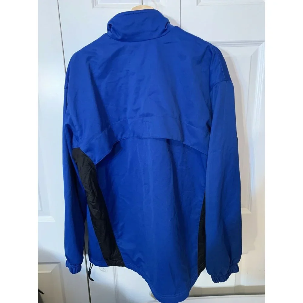 Vintage Men’s Nike Jacket Sz‎ Medium Full Zip Blue Polyester